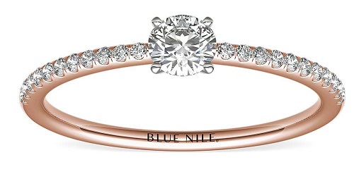 Classic Six-Prong Solitaire Engagement Ring in Platinum